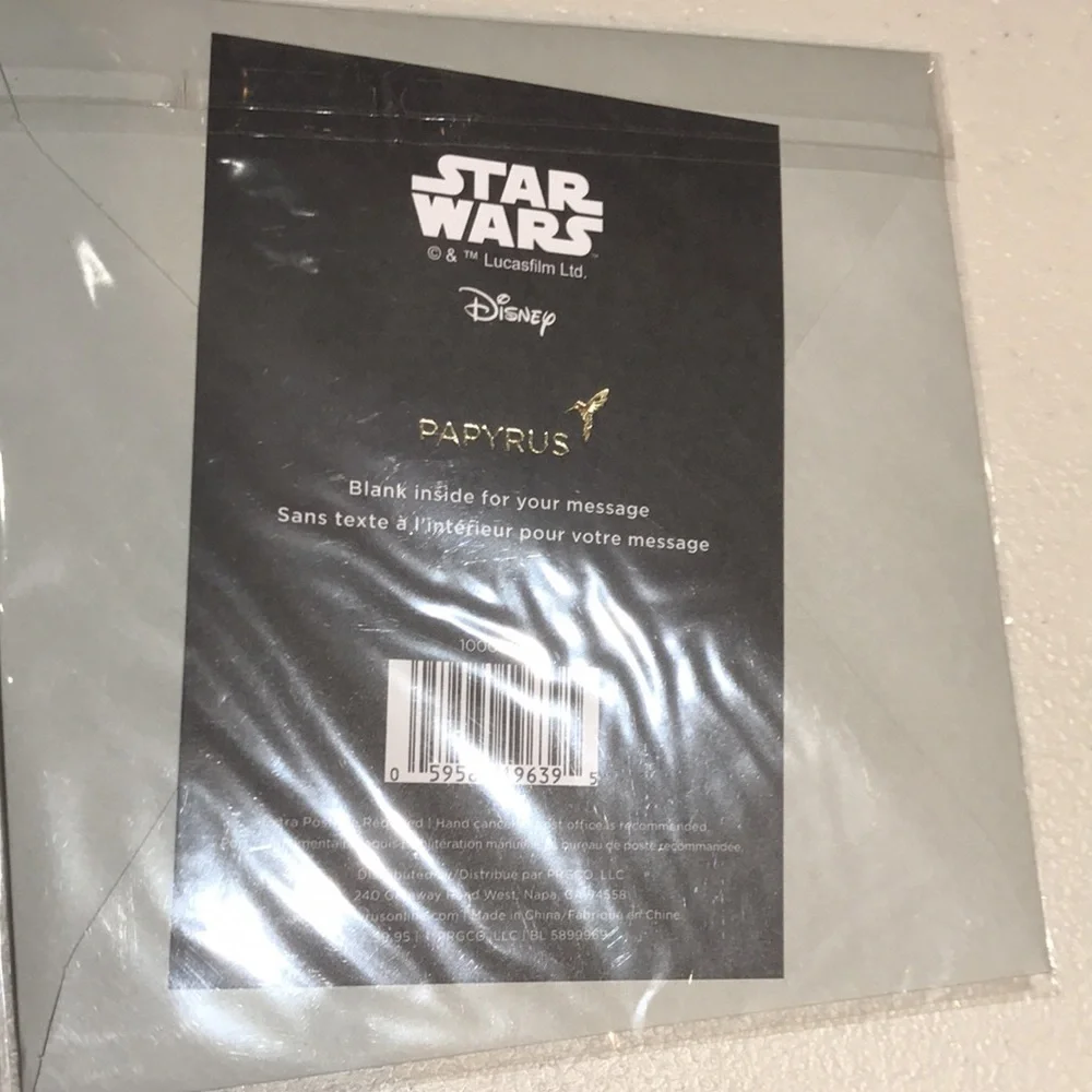 NWT Disney Star Wars Greeting Cards Bundle of 3